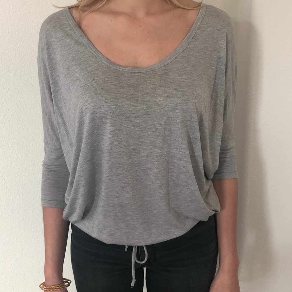 Freeloader cotton dolman sleeve shirt